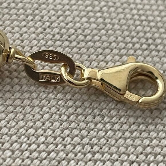 NWT Emma Ball Bracelet (6mm) // 14kt Italian Gold Vermeil - Picture 4 of 8